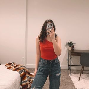 One shoulder Tank Top